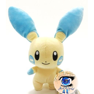 Officiële Pokemon knuffel Minun +/- 23cm san-ei